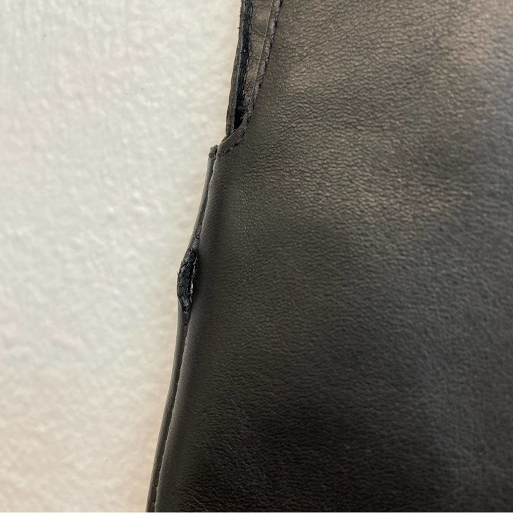 Madewell Black Knee-High Leather Boots - Picture 15 of 16